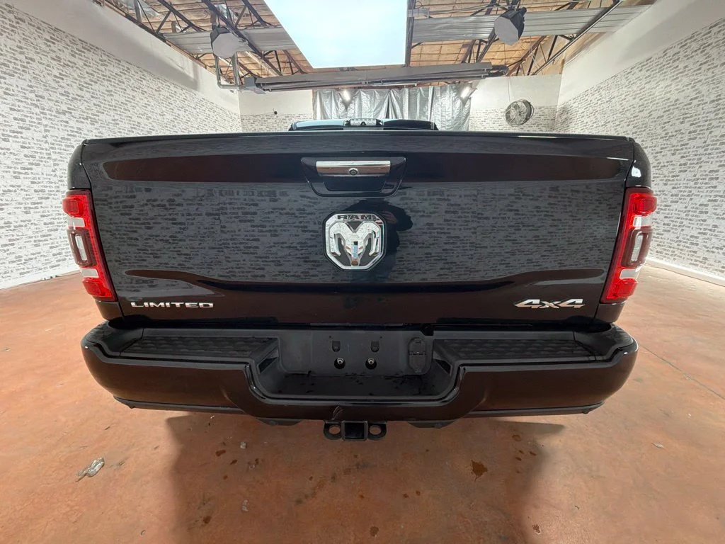 Used 2019 Diamond Black Crystal Pearlcoat Ram Limited image 6