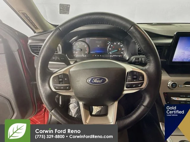 Certified Used 2022 Red Metallic Ford XLT image 15