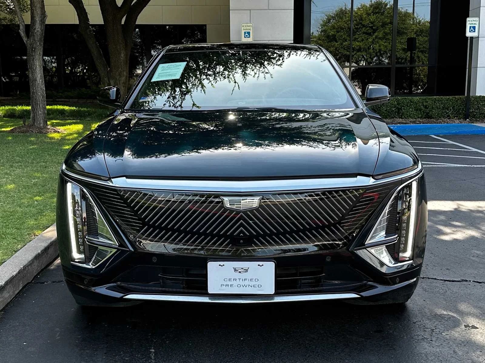 Certified 2025 Cadillac LYRIQ Luxury 2 with VIN 1GYKPRRK2SZ300192 for sale in Dallas, TX