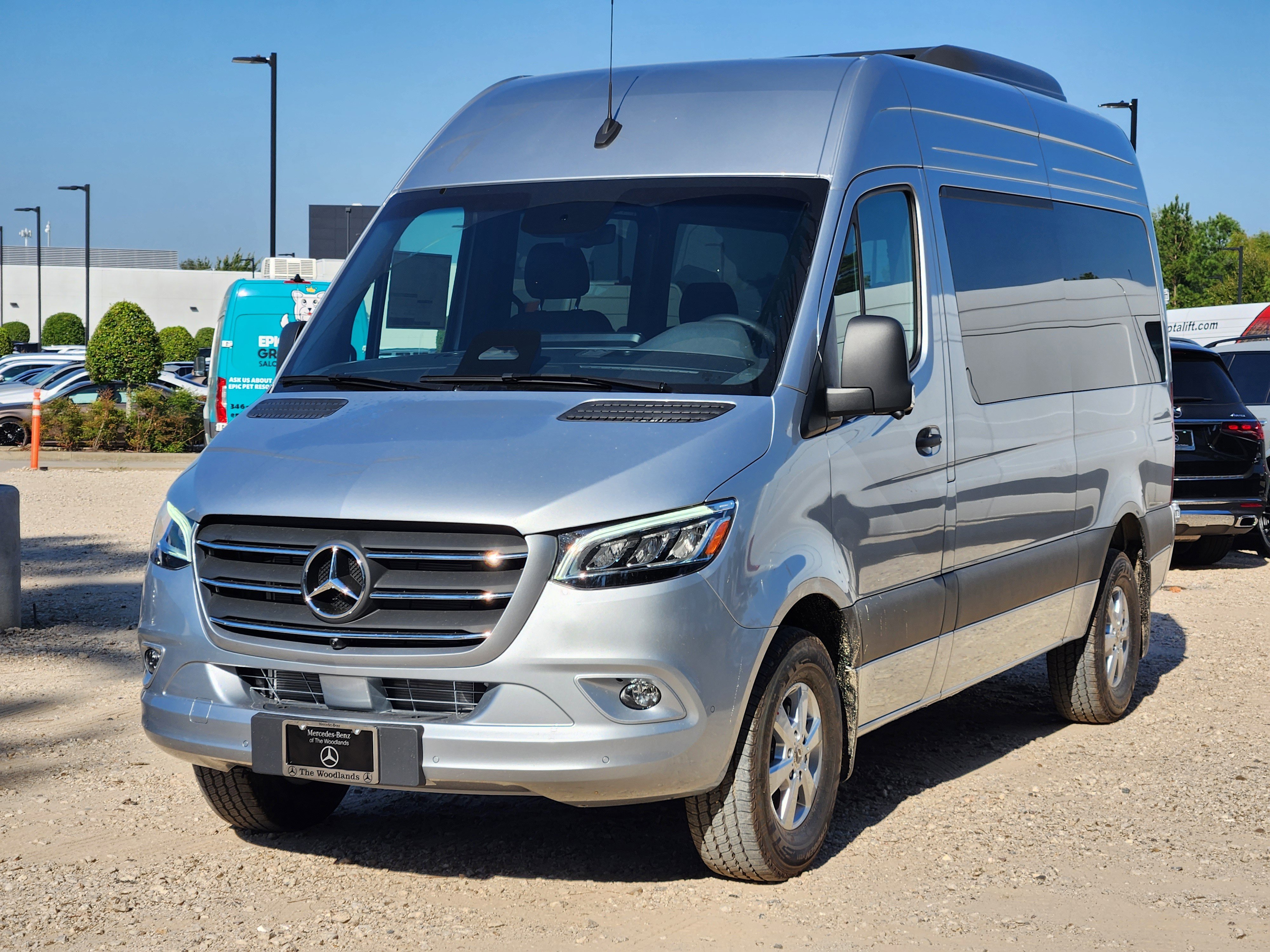 New 2025 High-tech silver metallic Mercedes-Benz Passenger 144 WB image 4