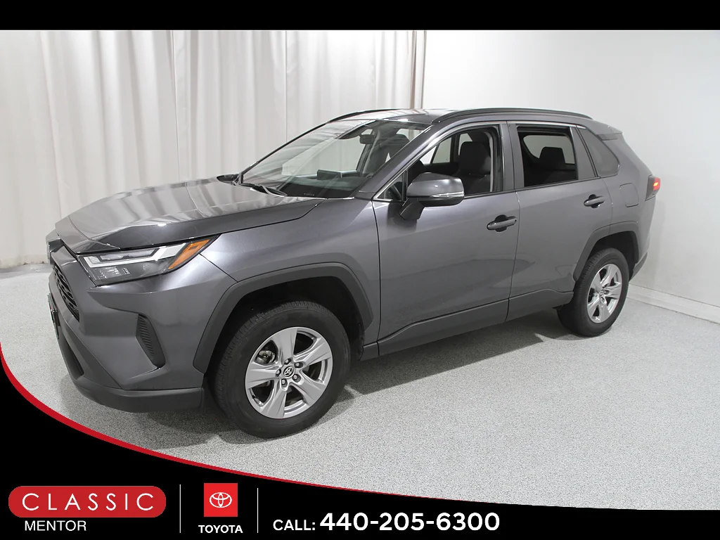Certified Used 2025 Magnetic Gray Metallic Toyota XLE image 3
