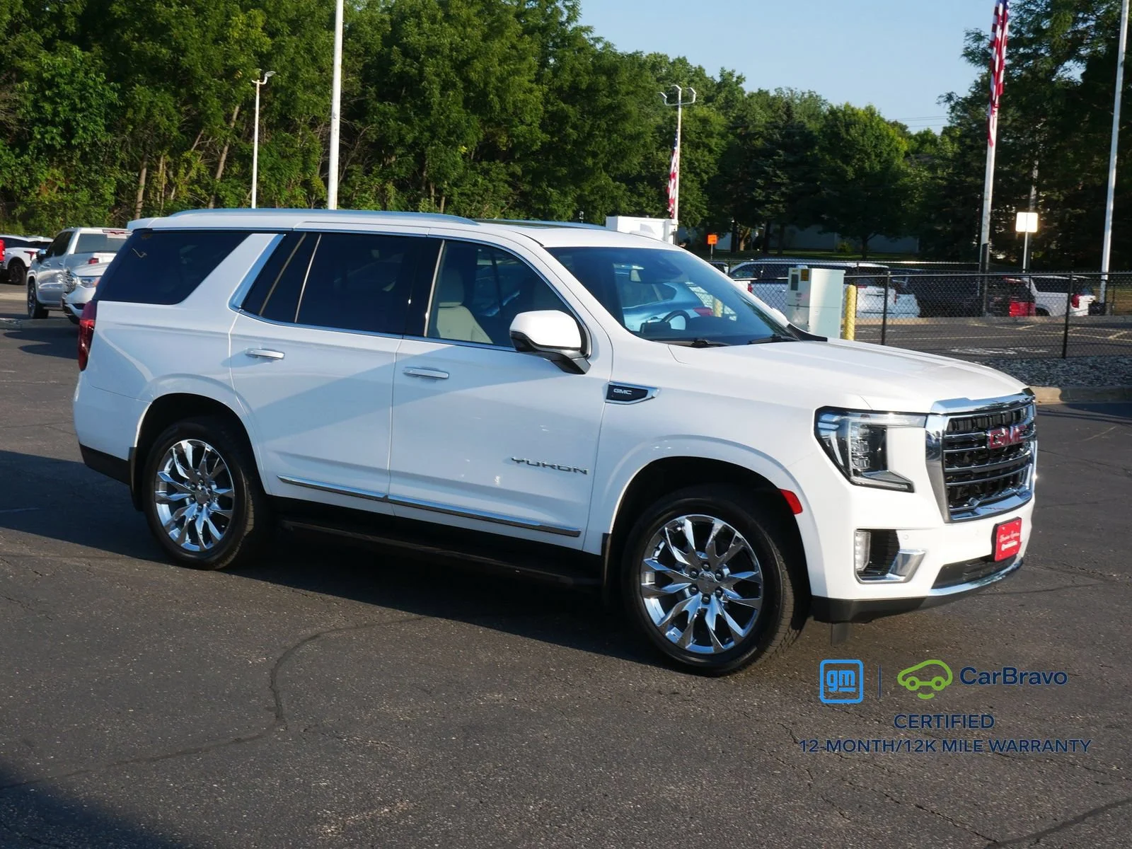 Certified 2023 GMC Yukon SLT with VIN 1GKS2BKDXPR276906 for sale in White Bear Lake, Minnesota