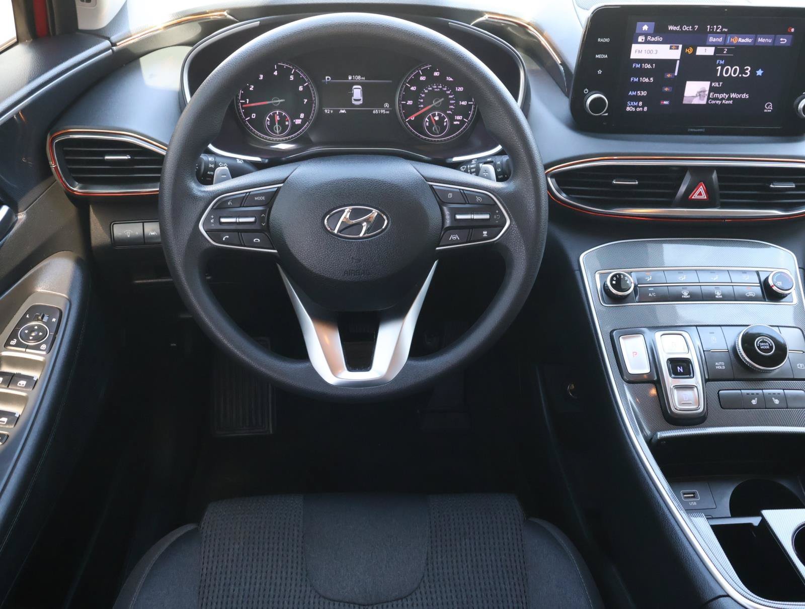 Used 2022 Calypso Red Hyundai SEL image 8