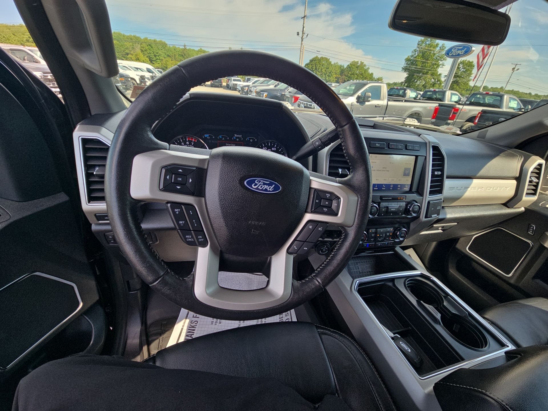 Certified Used 2021 Black Ford Lariat image 7