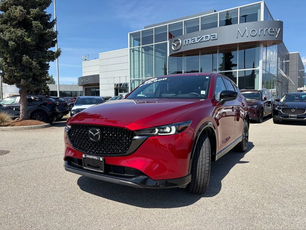 Used 2024 Soul Red Crystal Metallic Mazda Sport Design AWD T at Sport Design Turbo! Financin image 1