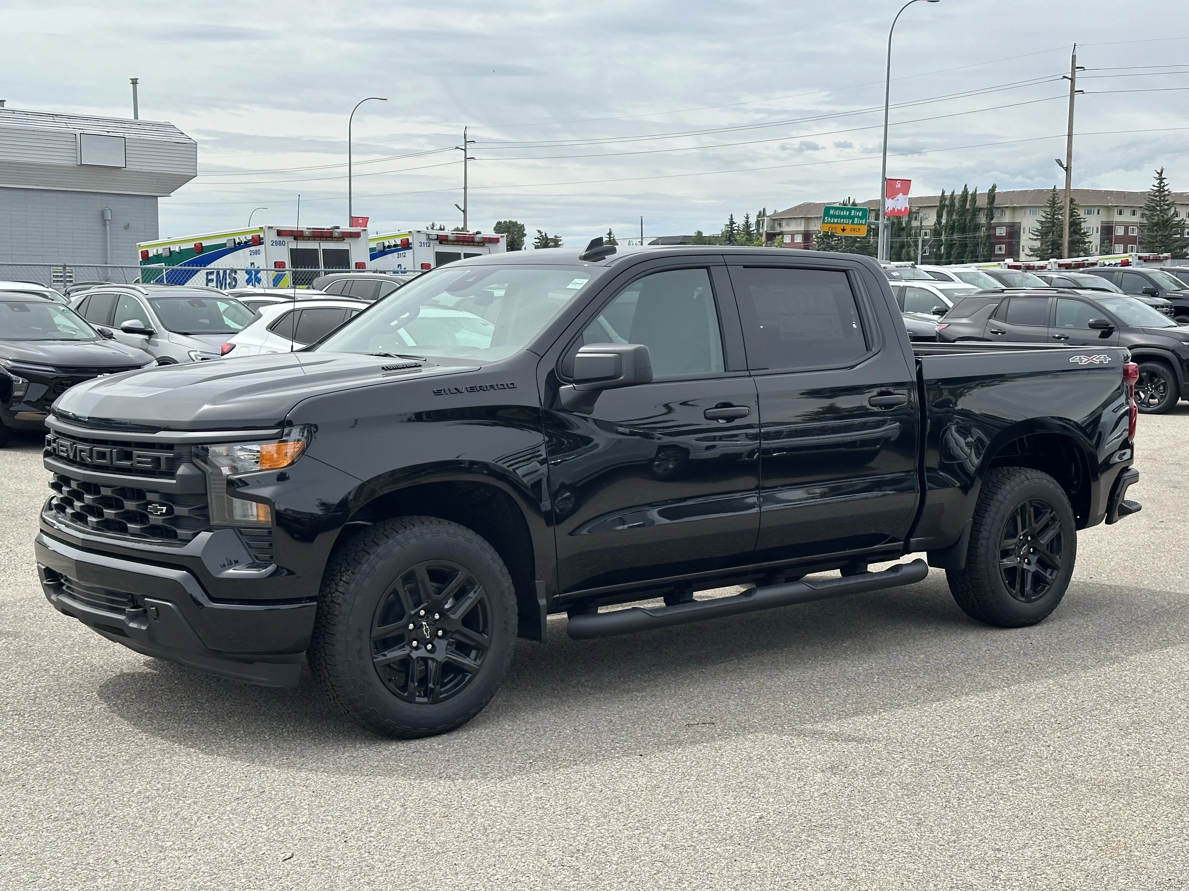 New 2026 Black Chevrolet Custom image 2
