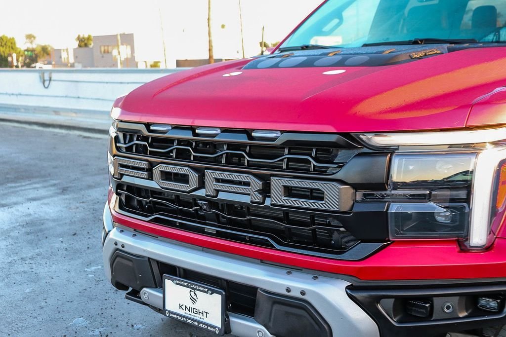 Used 2025 Red Metallic Ford Raptor image 6