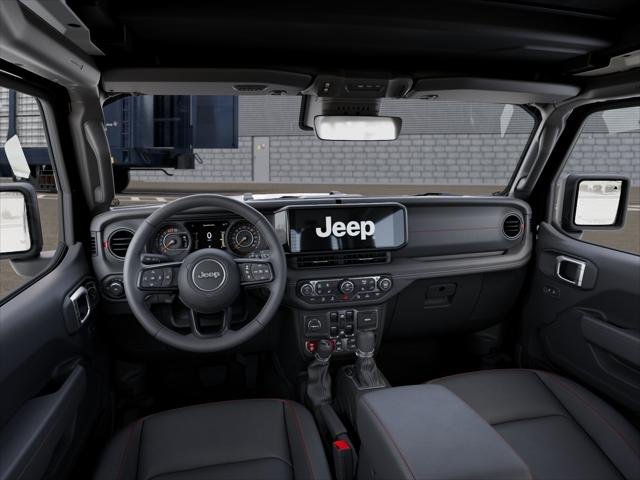 New 2026 Black Clear-Coat Exterior Paint Jeep Rubicon image 8
