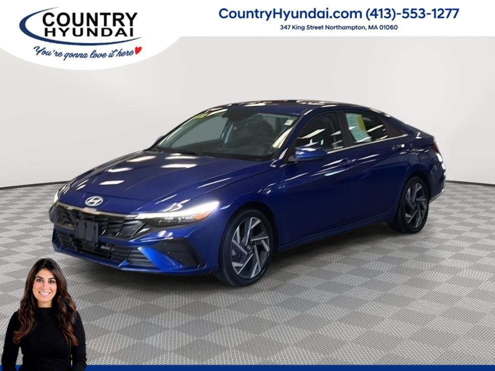 Used 2024 Intense Blue Hyundai SEL image 1