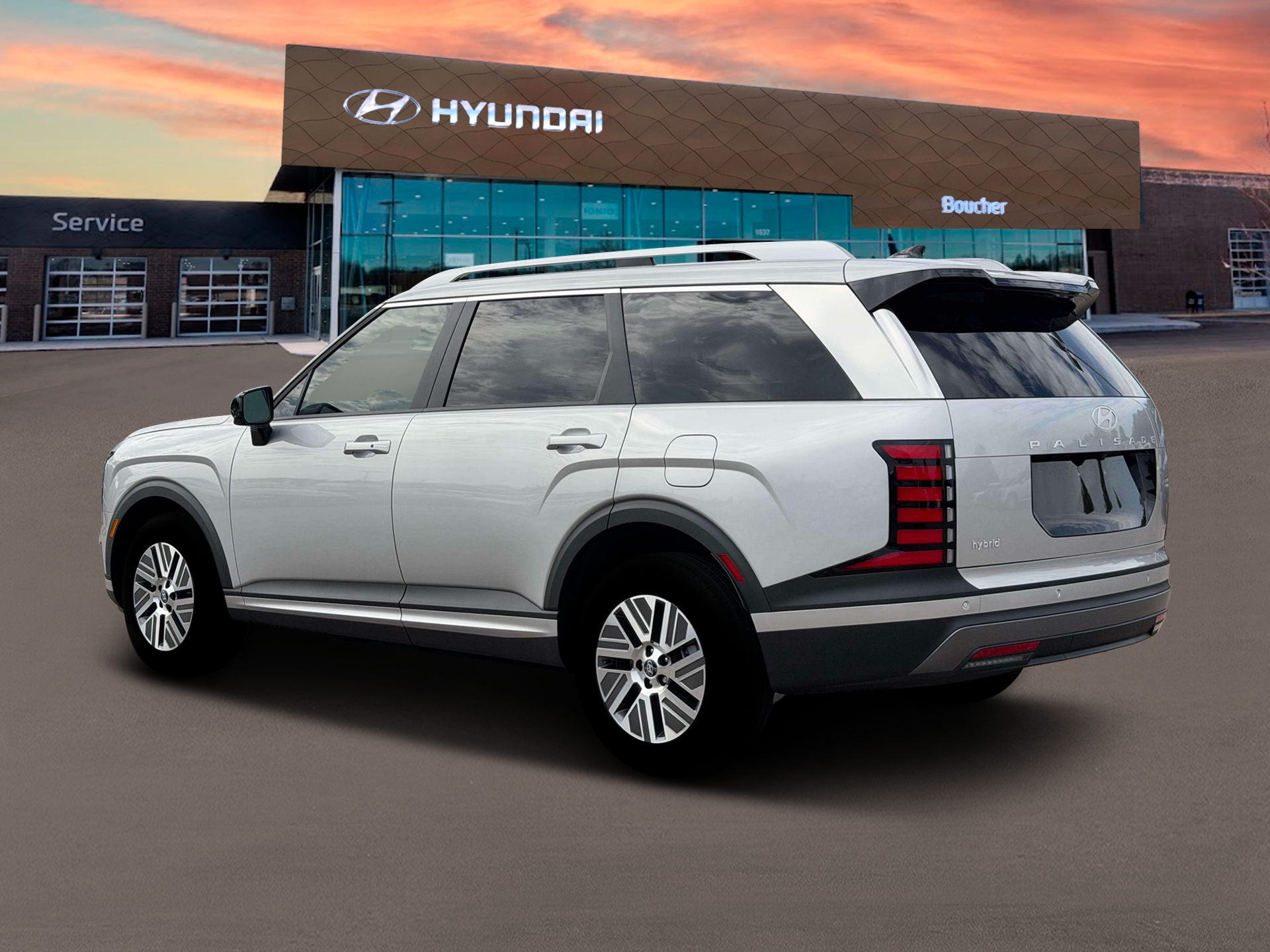 New 2026 Typhoon Silver Metallic Hyundai SEL 7P image 8