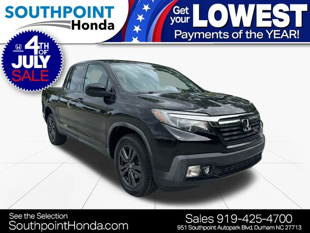 2019 Honda Ridgeline Sport
