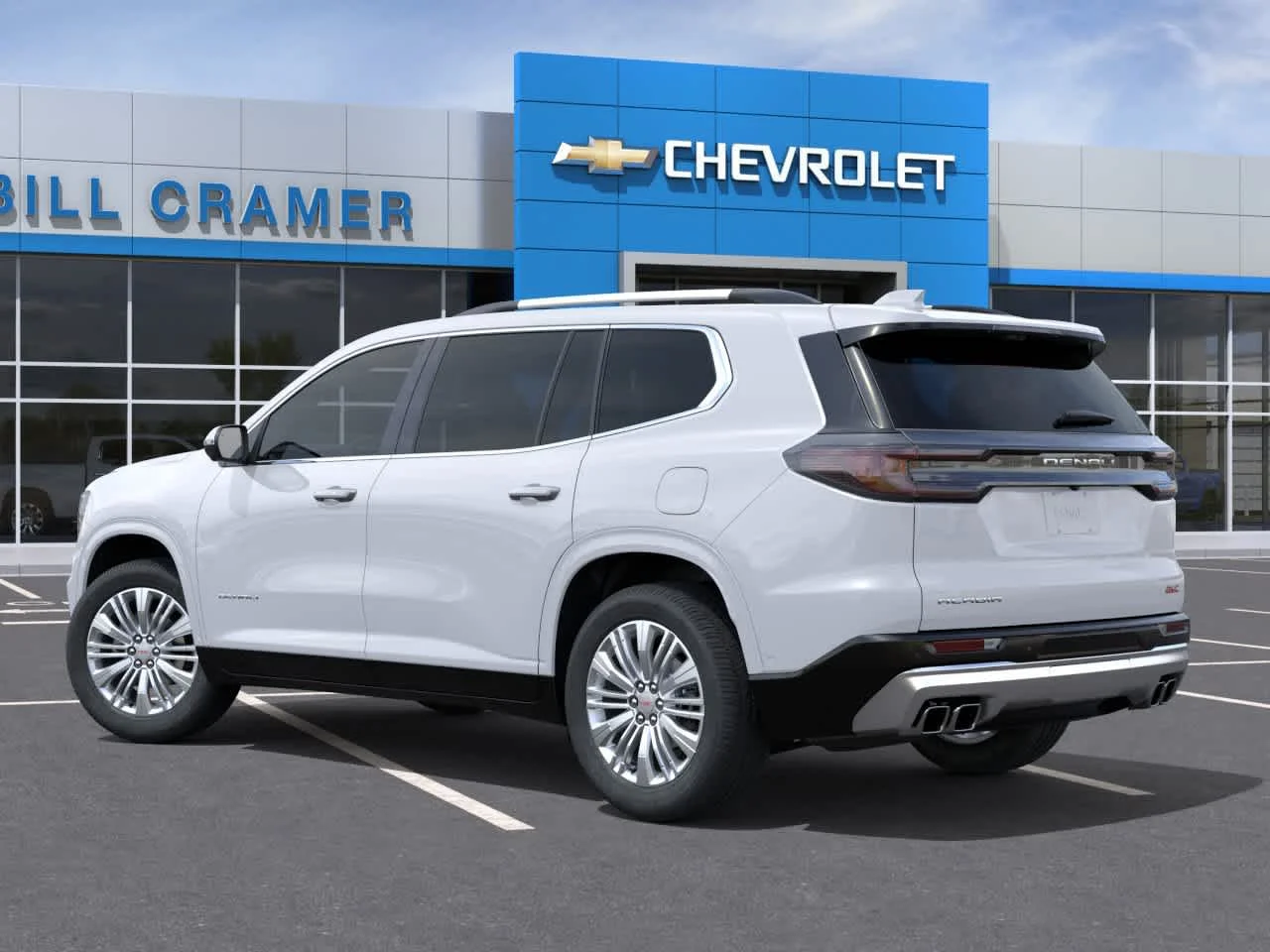 New 2027 Glacier White Tricoat GMC Denali image 3
