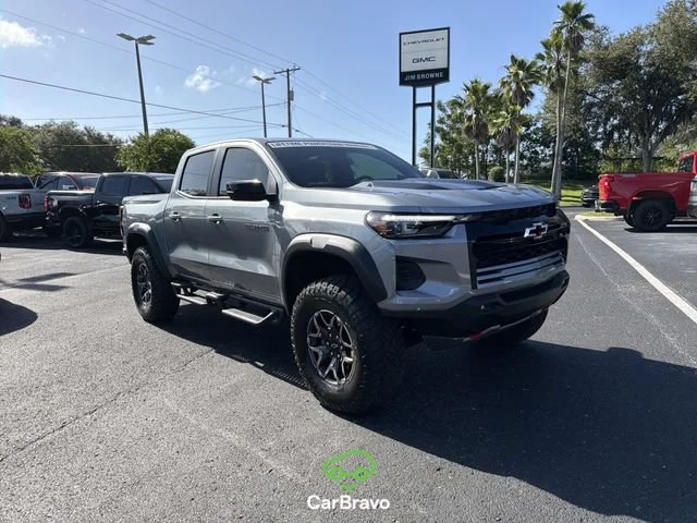 Used 2024 Sterling Gray Metallic Chevrolet ZR2 image 2