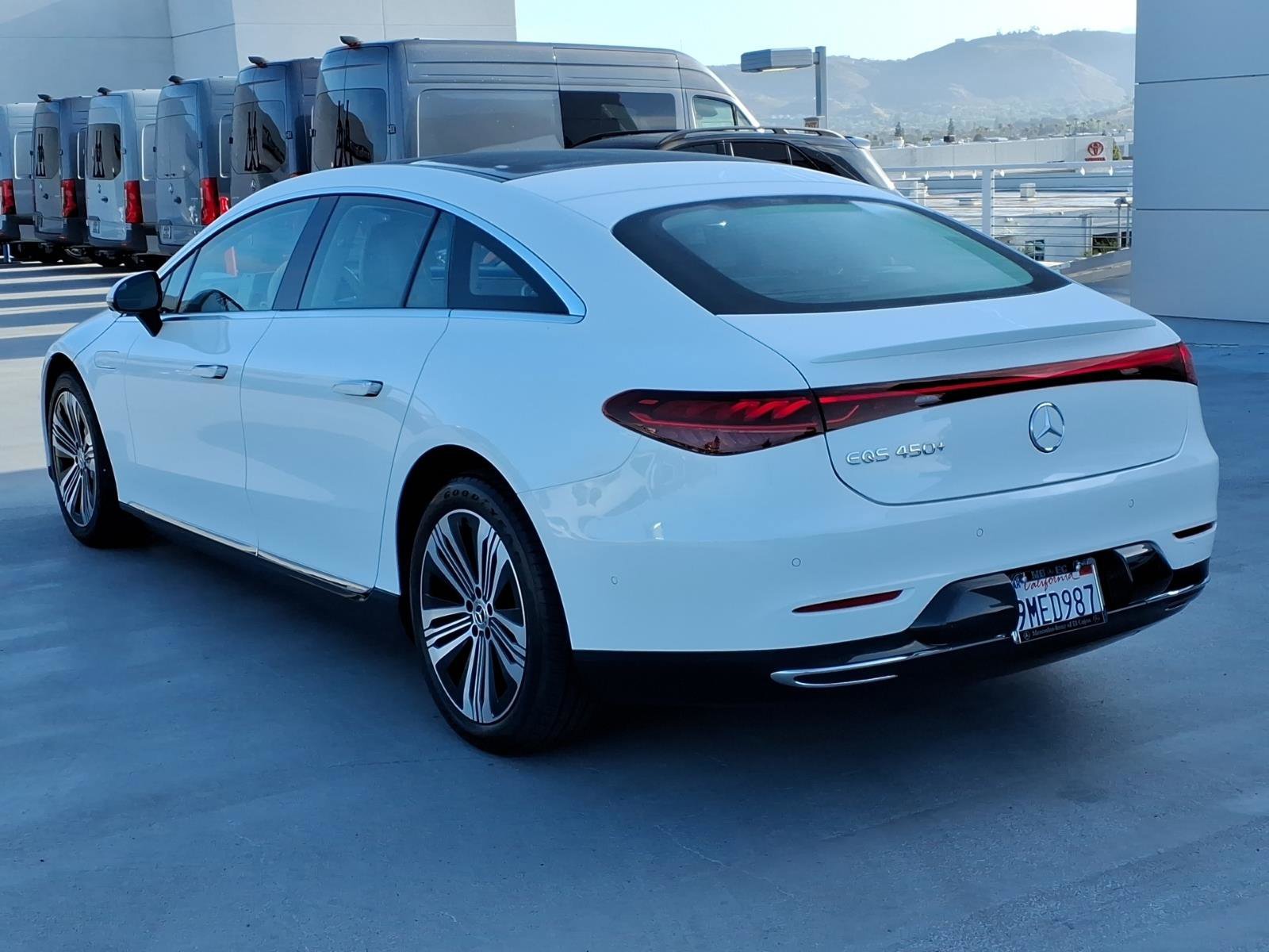 Certified Used 2023 Polar White Mercedes-Benz EQS450V image 21