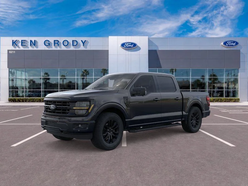 New 2025 Agate Black Metallic Ford XLT image 16