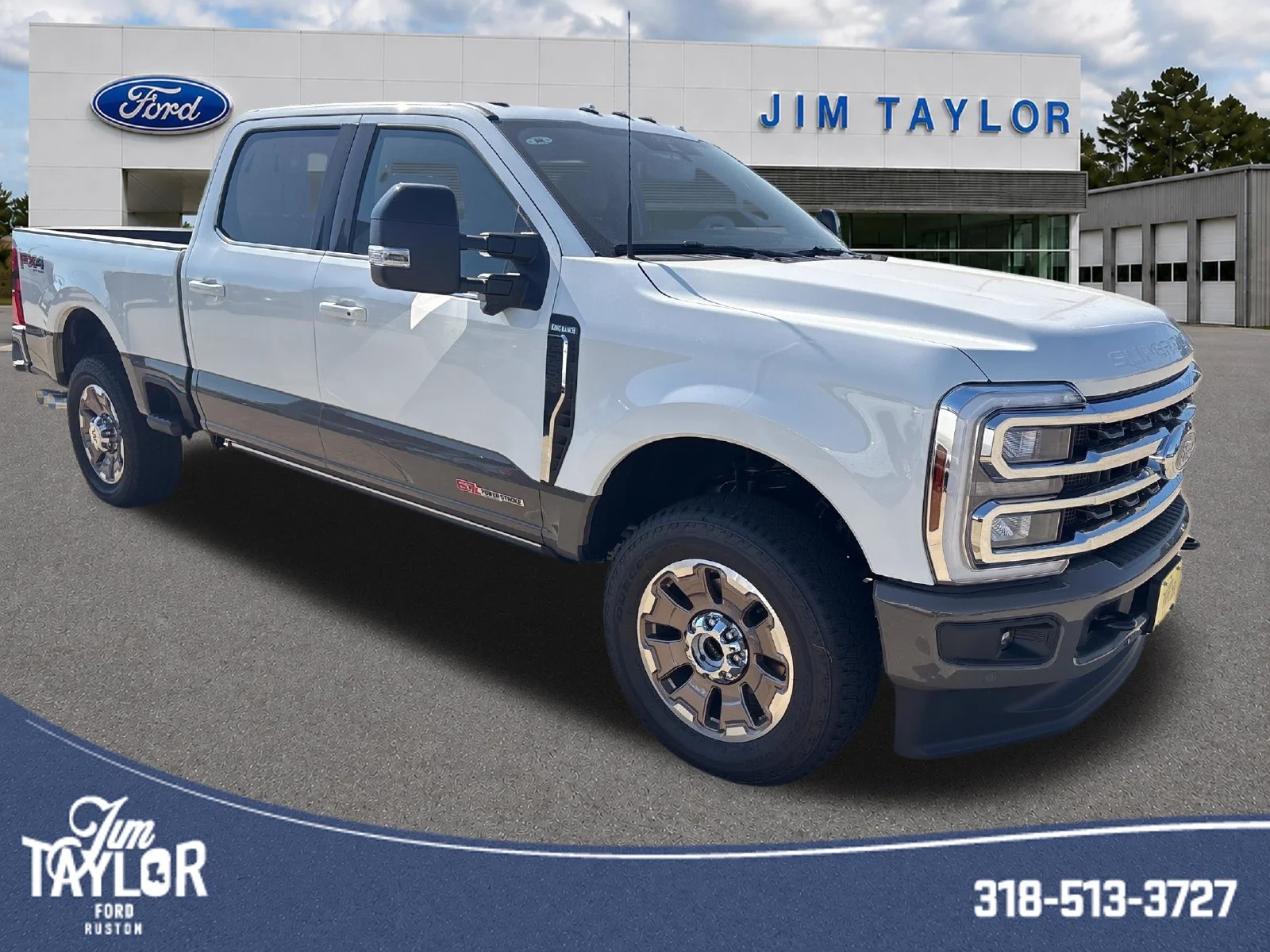 New 2026 Star White Metallic Tri-Coat Ford F-250® King Ranch® image 1