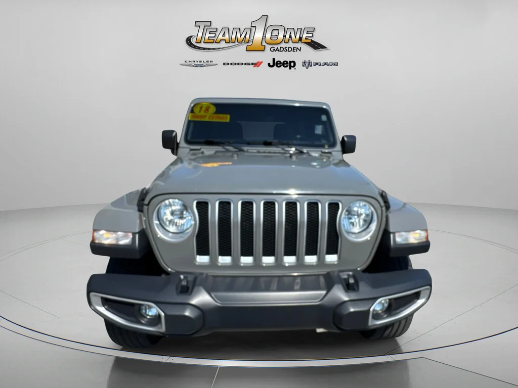 Used 2018 Sting-Gray Clearcoat Jeep Sahara image 4