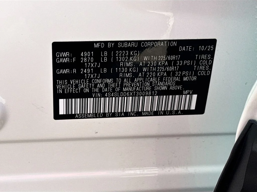 Certified Used 2026 White Subaru Premium image 42