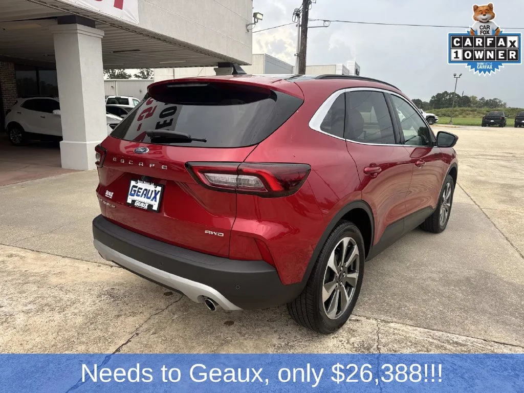 Used 2025 Red Ford Platinum image 10