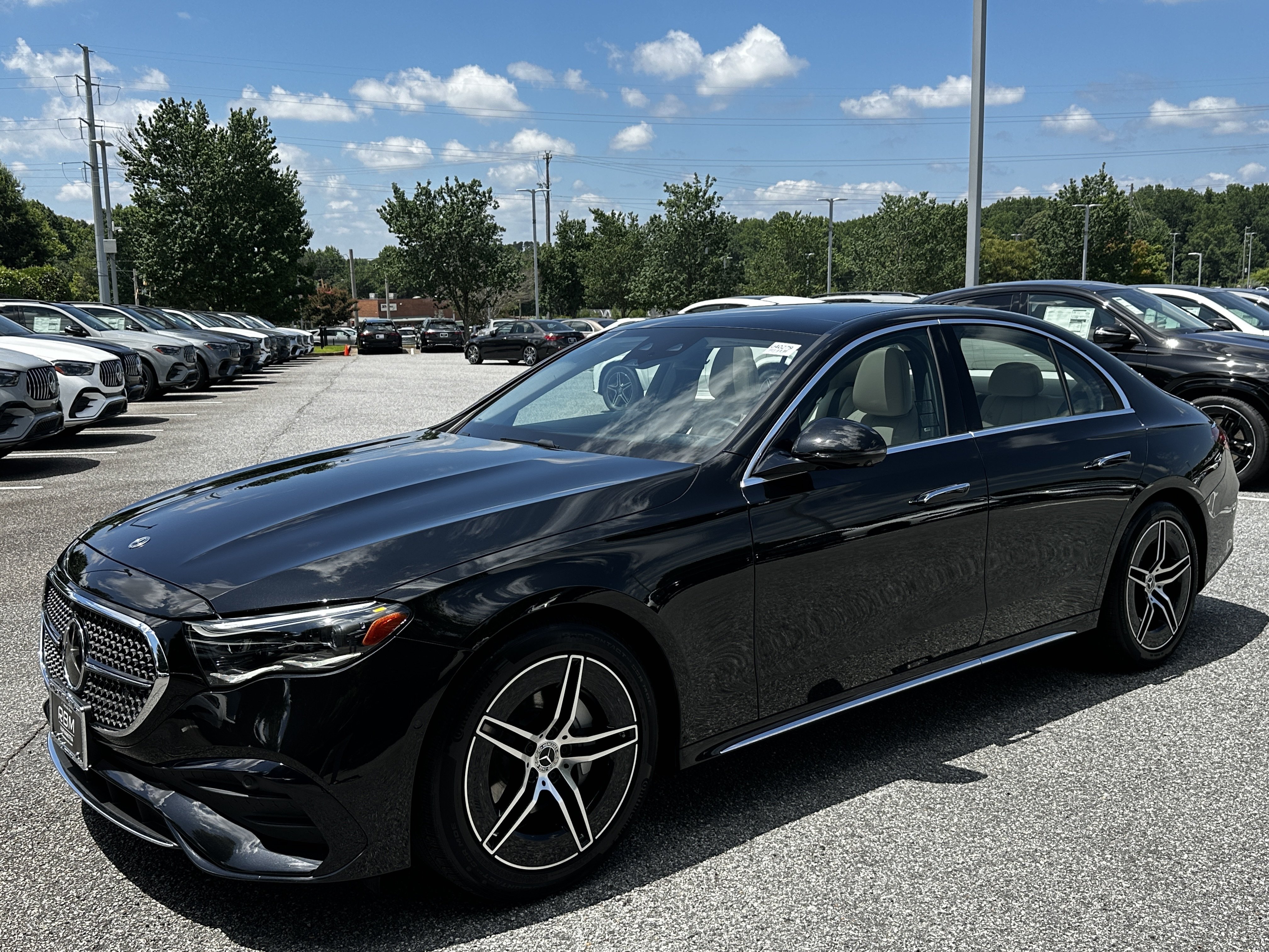 Certified Used 2025 Black Mercedes-Benz E 350 image 4