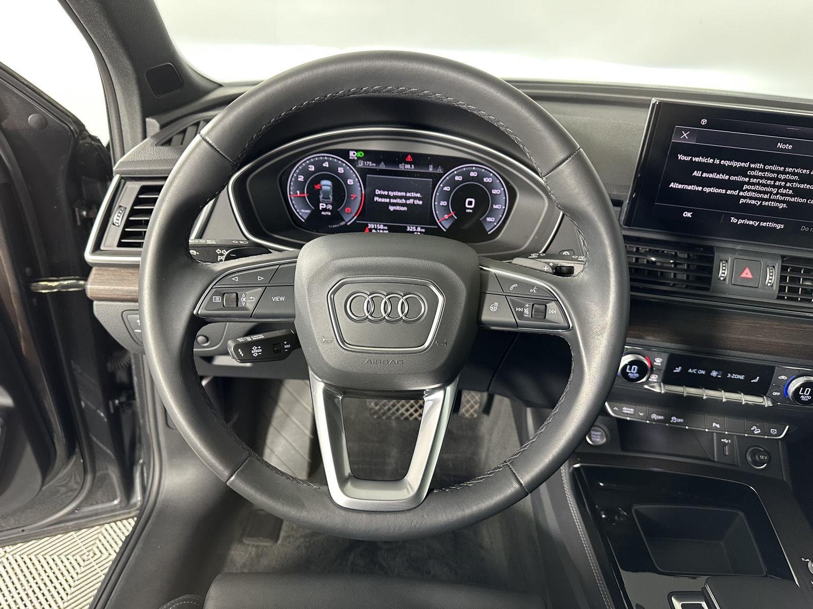 Used 2023 Daytona Gray Pearl Effect Audi S line Premium Plus image 12