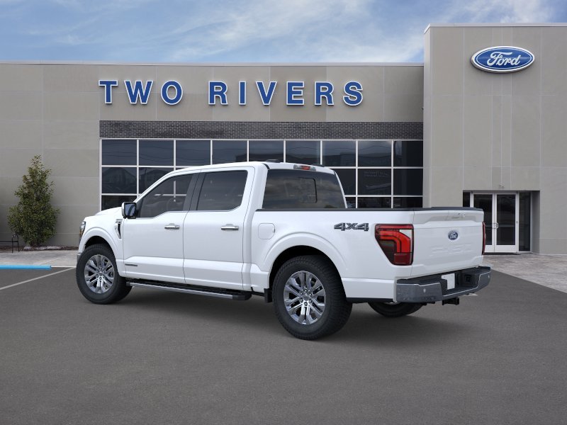 New 2026 Star White Metallic Tri-Coat Ford Lariat® image 4