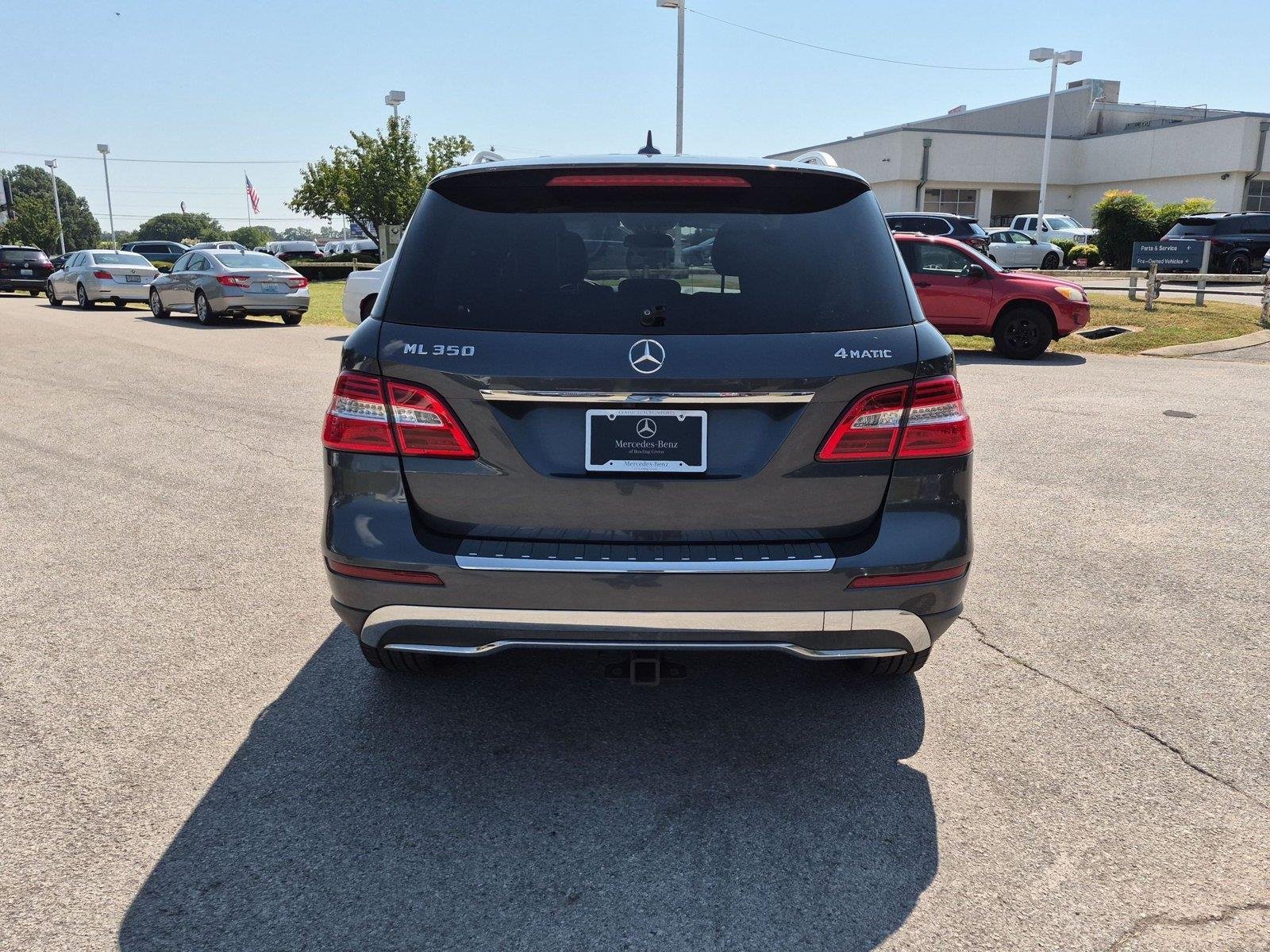 Used 2015 Steel Gray Metallic Mercedes-Benz ML 350 image 4