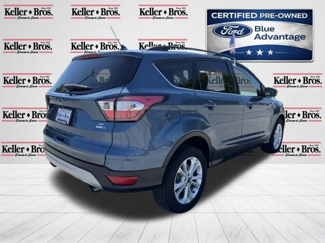 Certified Used 2018 Blue Metallic Ford SE image 7