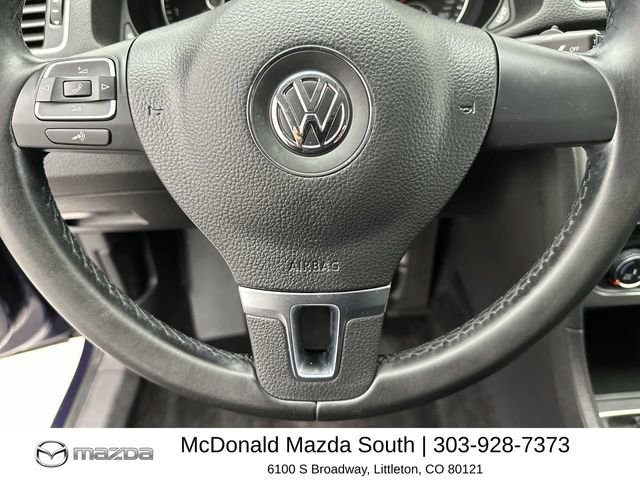 Used 2015 Blue Volkswagen 1.8T Wolfsburg Edition image 14