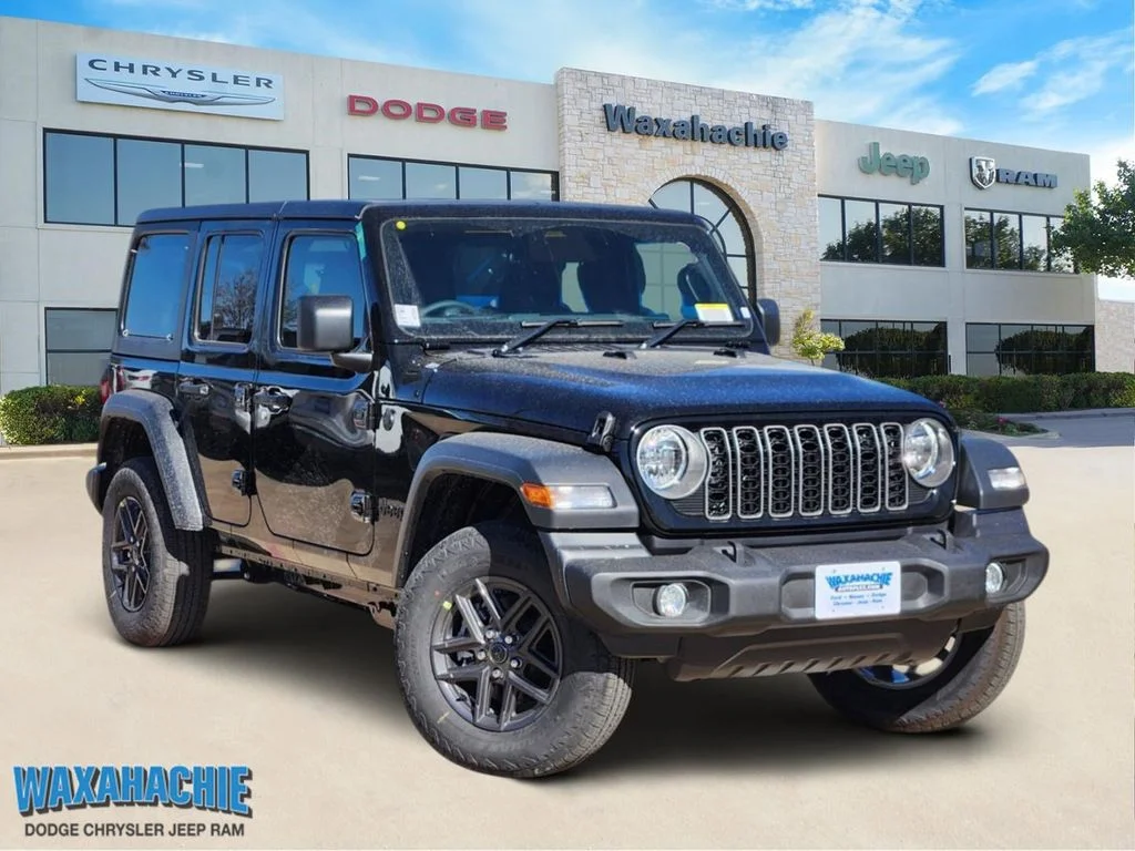 New 2026 Black Clearcoat Jeep Sport RHD image 1