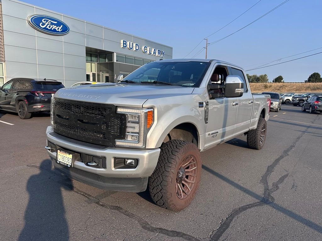 Used 2017 Ingot Silver Metallic Ford Platinum image 10
