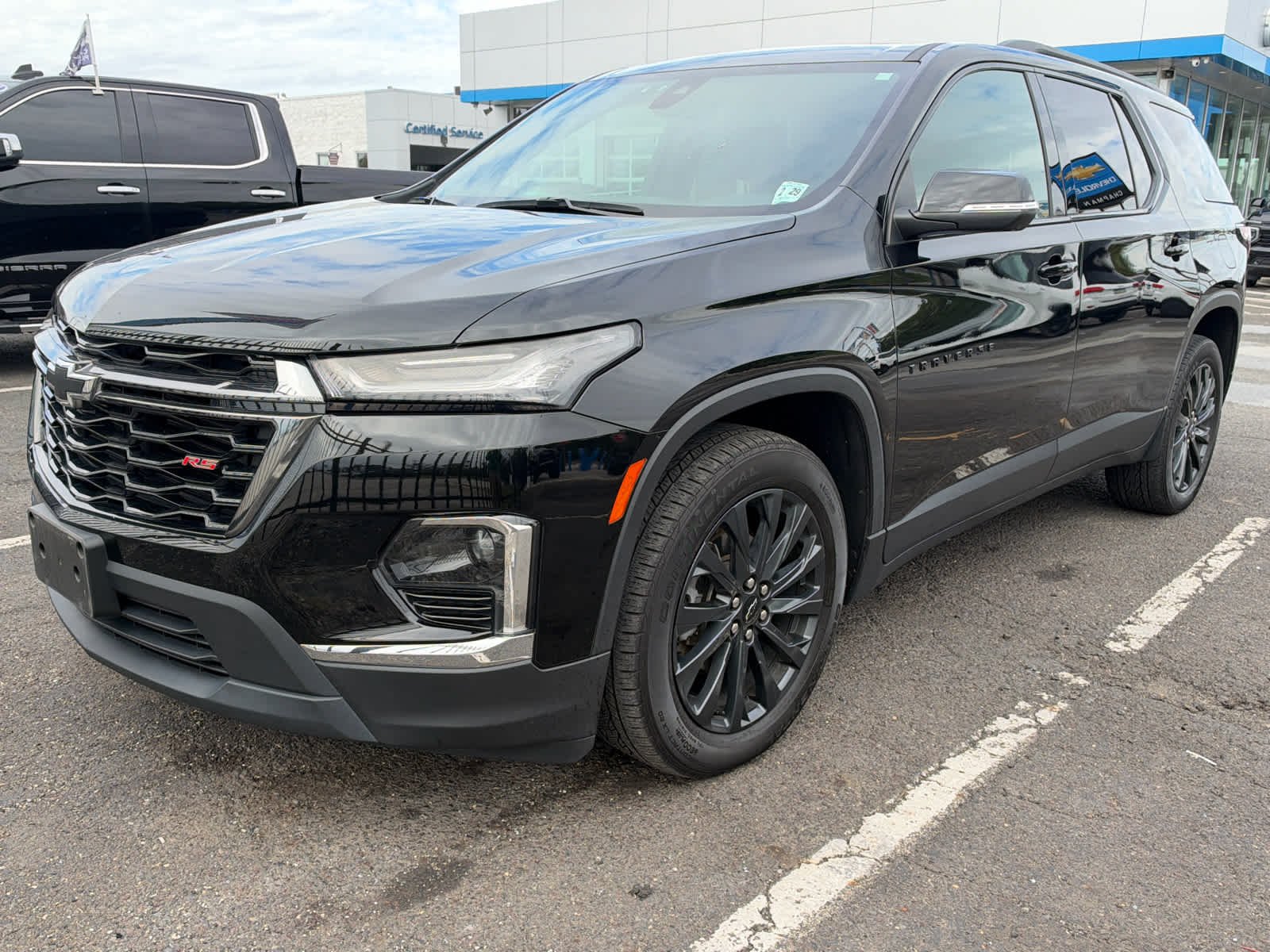 Used 2024 Mosaic Black Metallic Chevrolet RS image 3