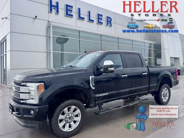Used 2019 Agate Black Metallic Ford Platinum image 1