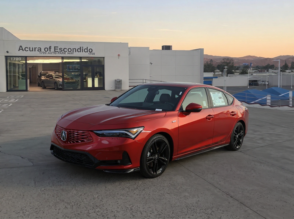 New 2026 Red Acura A-Spec Tech Package image 1