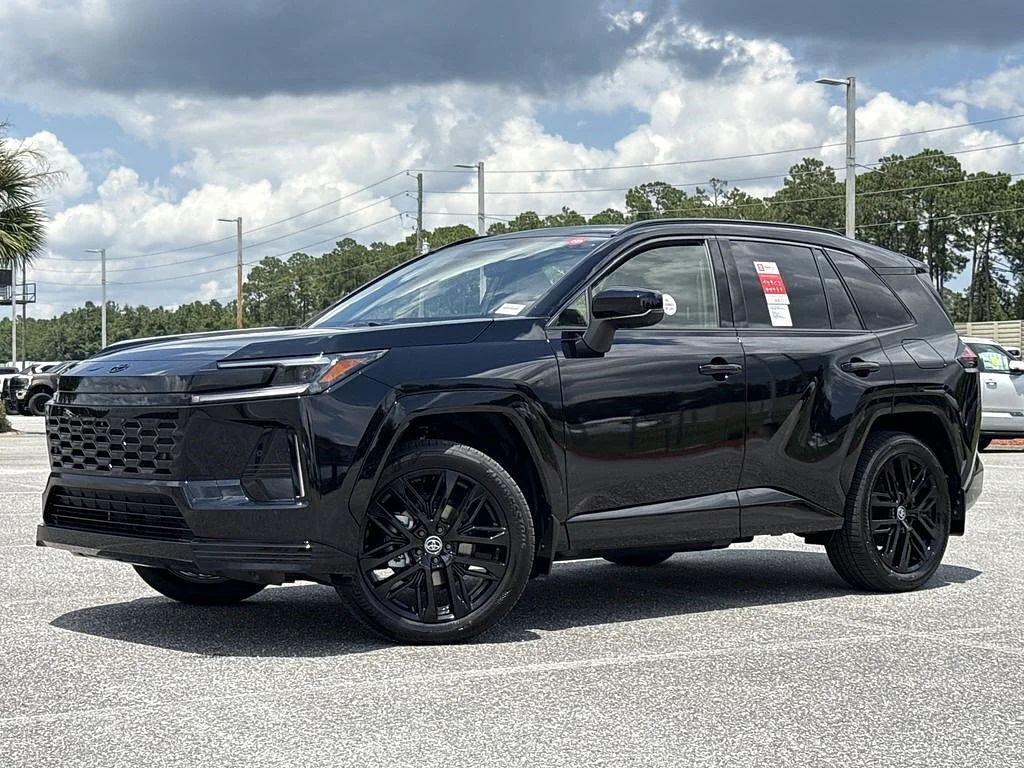New 2026 Midnight Black Metallic Toyota XSE image 1
