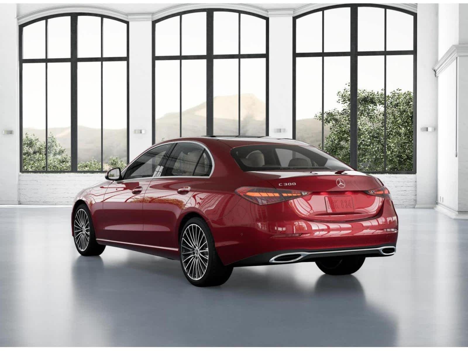 New 2026 MANUFAKTUR Patagonia Red Metallic Mercedes-Benz C 300 image 27