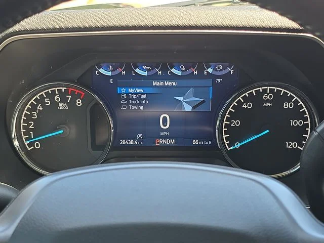Used 2021 Agate Black Metallic Ford XLT image 26