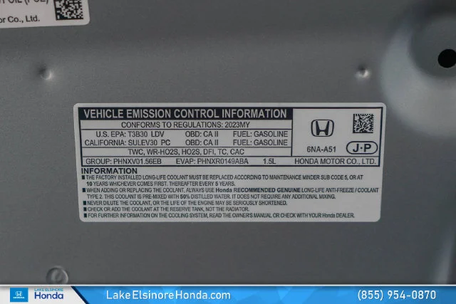 Used 2023 Lunar Silver Metallic Honda EX image 31