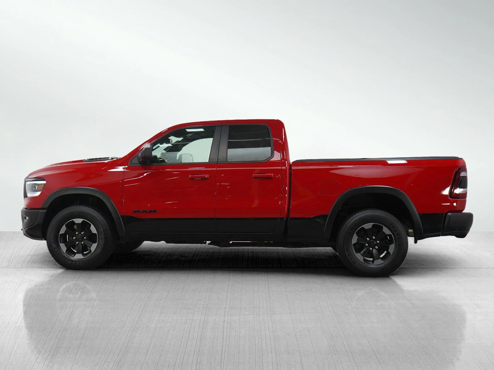 Used 2019 Flame Red Clearcoat Ram Rebel image 2