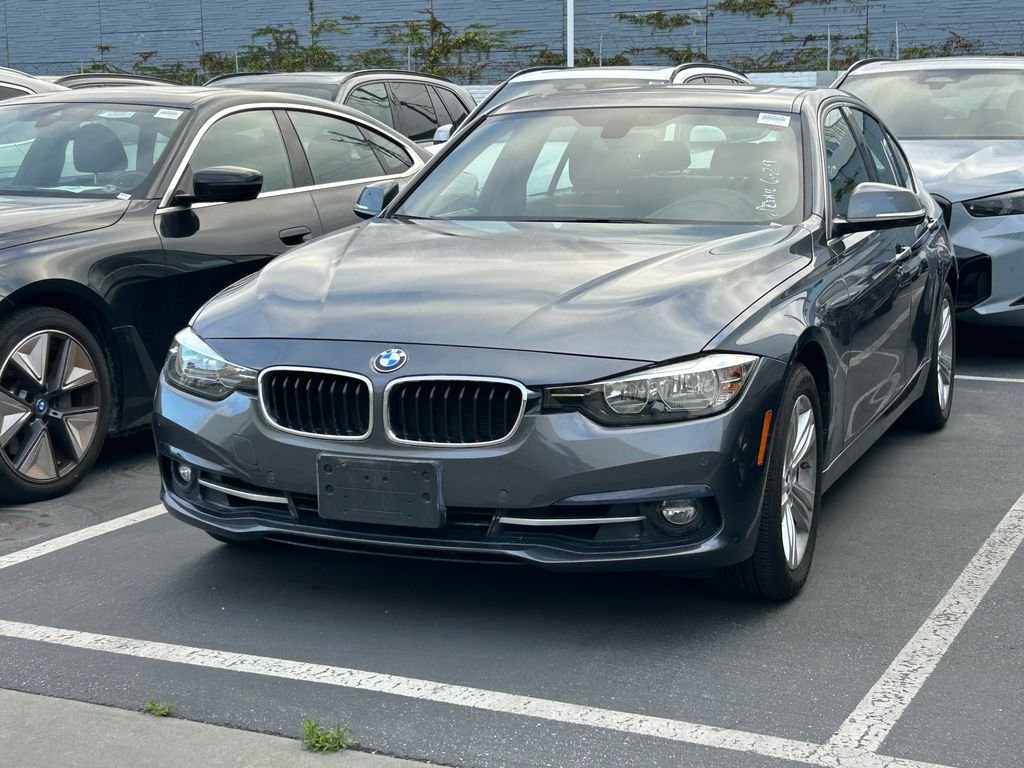 Used 2017 Mineral Gray Metallic BMW 330i image 2