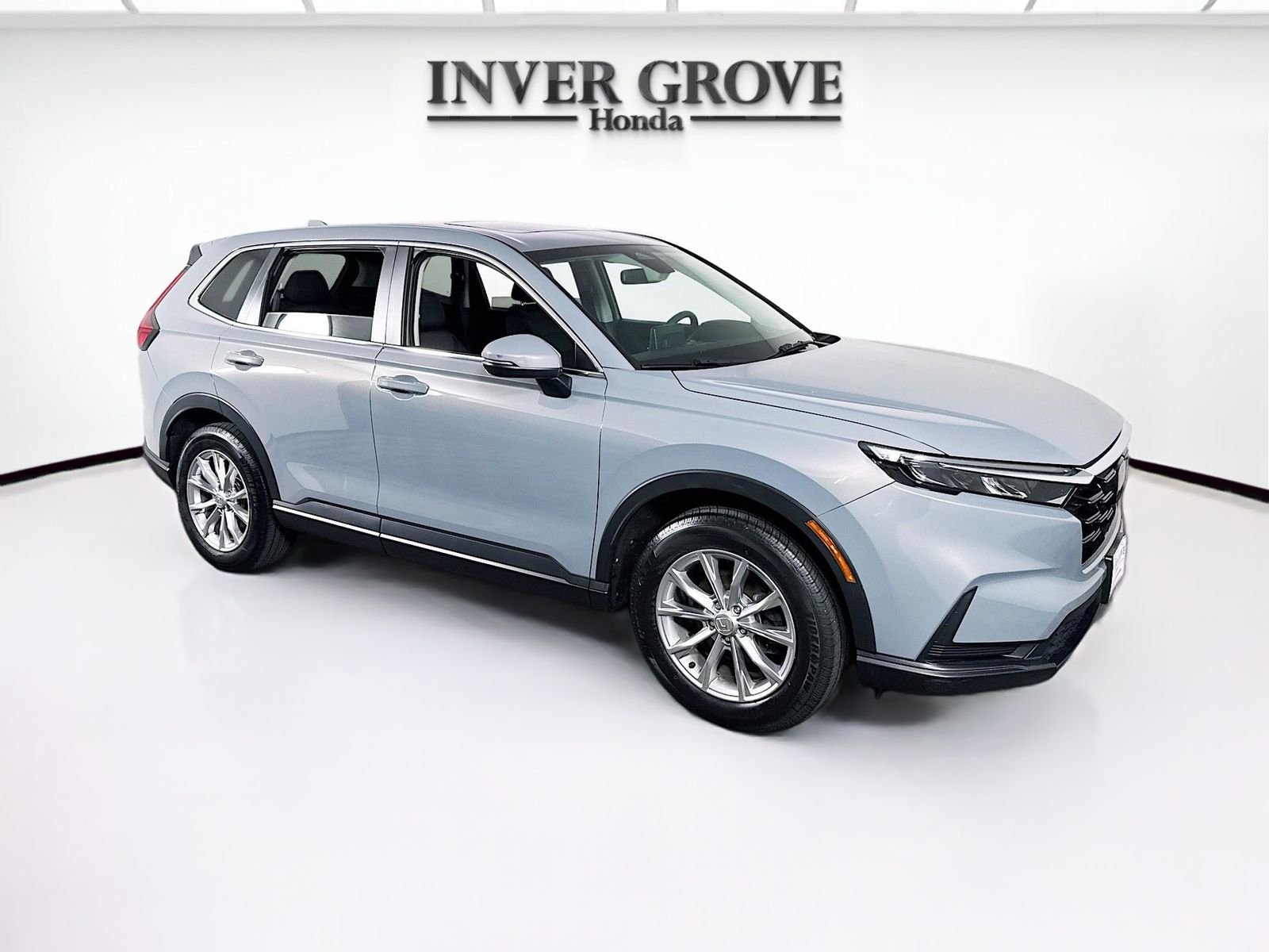 Used 2023 Lunar Silver Metallic Honda EX image 3
