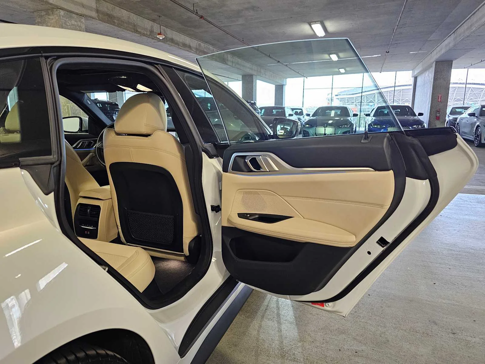 Certified Used 2023 Mineral White Metallic BMW eDrive40 image 27