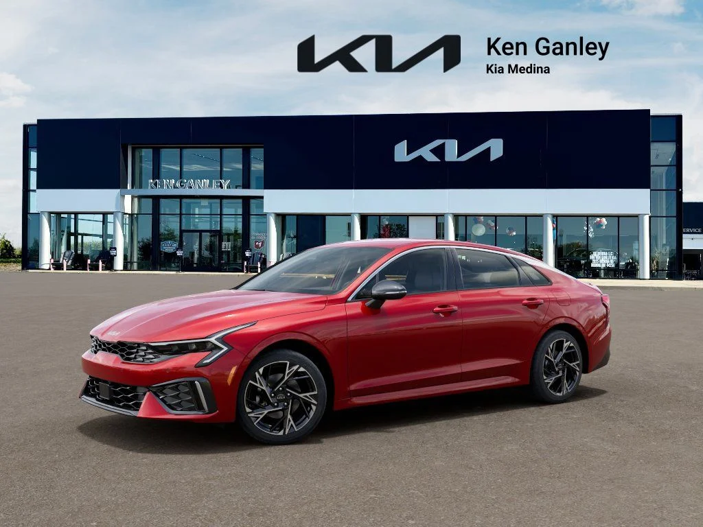 New 2026 Runway Red Kia GT-Line AWD image 3