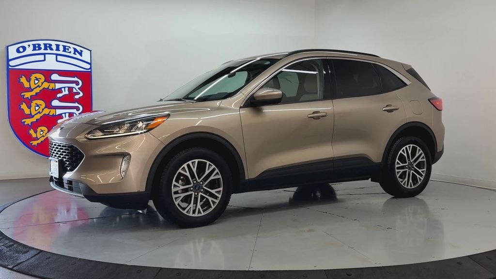 Used 2020 Desert Gold Metallic Ford SEL image 8