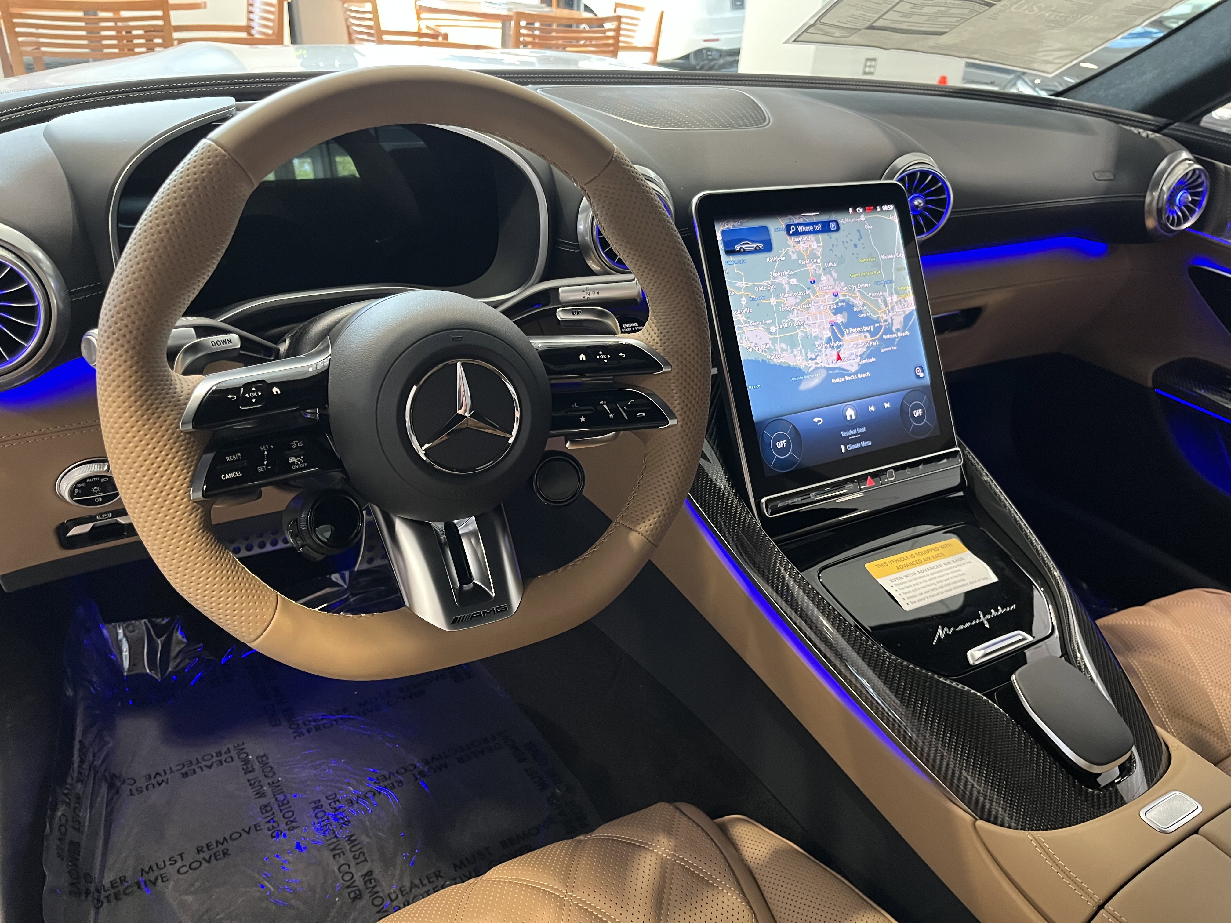 New 2026 MANUFAKTUR Moonlight White Magno Mercedes-Benz AMG® GT 55 image 16