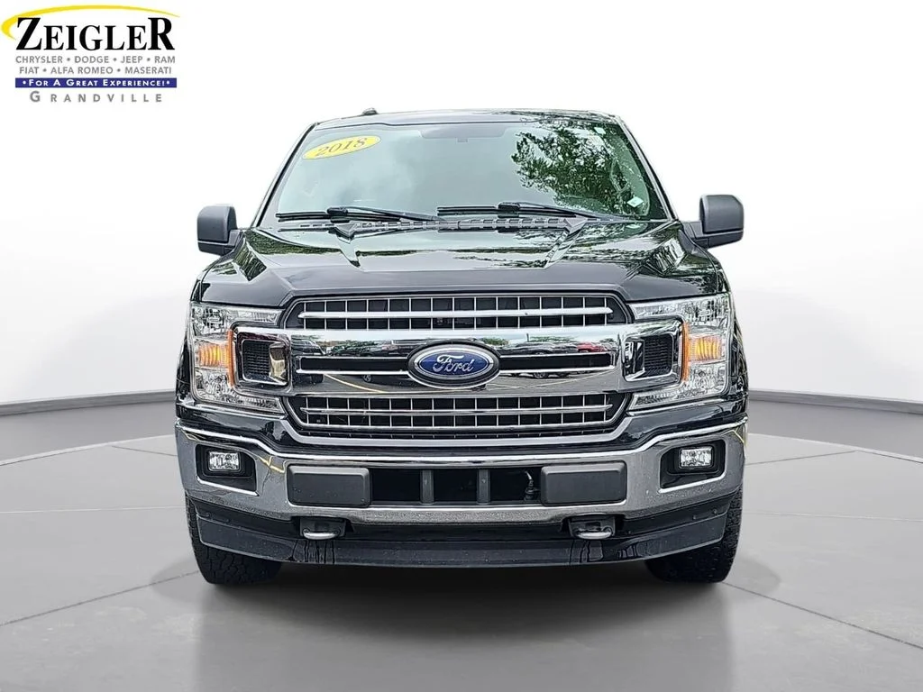 Used 2018 Black Ford XLT image 2