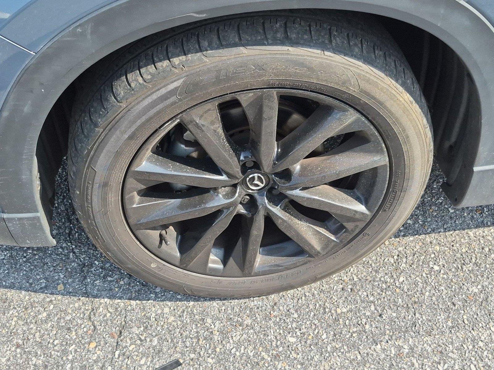 Used 2023 Polymetal Gray Metallic Mazda Carbon Edition image 10