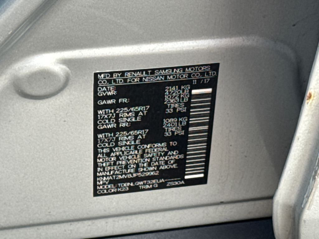 Used 2018 Silver Nissan SV image 46