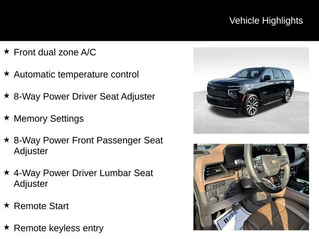 Certified Used 2025 Black Chevrolet High Country image 15