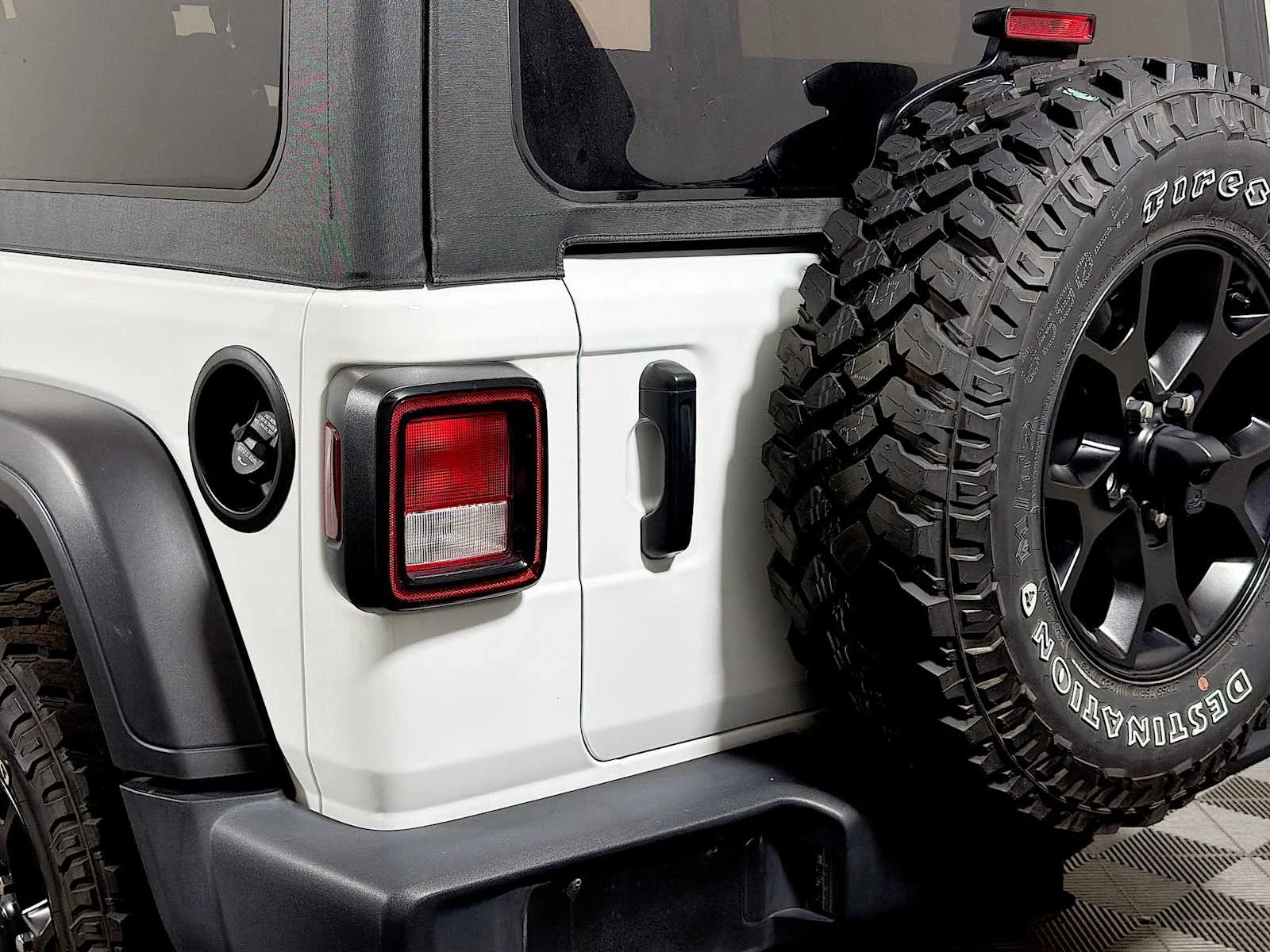 Used 2021 Bright White Clearcoat Jeep Willys image 26